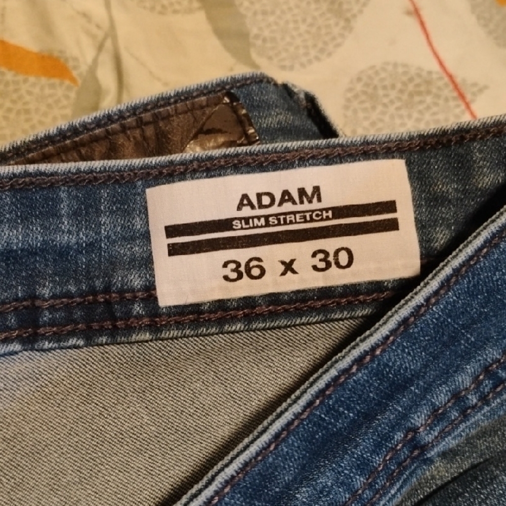Adam Slim Stretch Blue Jeans